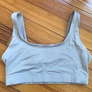 Everlane beige sports bra NWOT